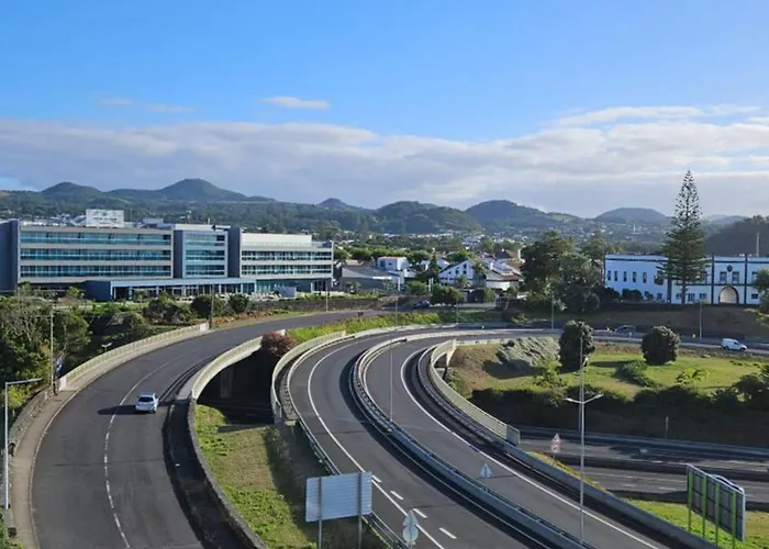 Atlantic Golden View Luxe Apartment Ponta Delgada